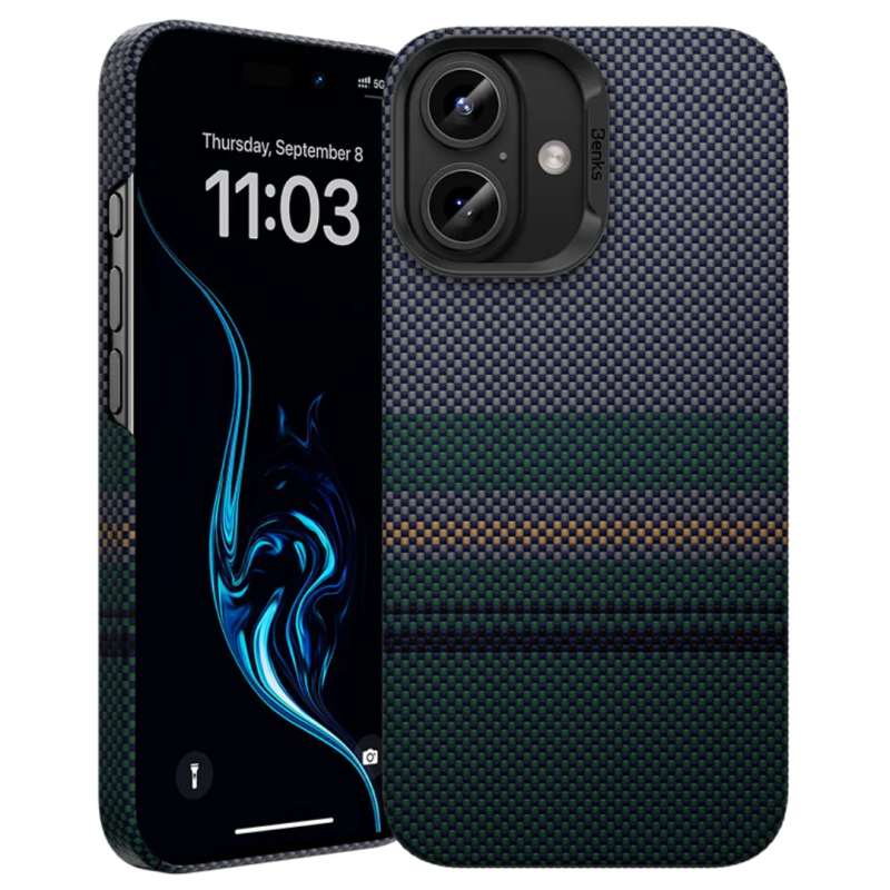 Coque de Protection Benks Aurora ArmorAir - Made with DuPont™ Kevlar® Fiber pour iPhone — Benks · Smarty Paris 18e